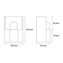 Lampe de table artisanale design moderne minimaliste Esse 