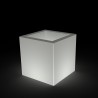 Moderne vierkante lichtgevende plantenbak voor terras en tuin Ellenico Keuze