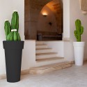 Porte-pot à plantes de style moderne 70cm de haut Jardinière à colonne messapienne Offre