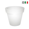 Moderne verlichte plantenpot voor bloemen terras tuin Romano Korting
