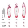 Opblaasbare Stand Up Paddle SUP board voor volwassenen 366cm Origami Pro XL 