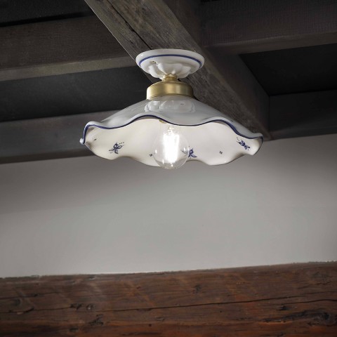 Klassieke keramische plafondlamp Belluno PL Aanbieding