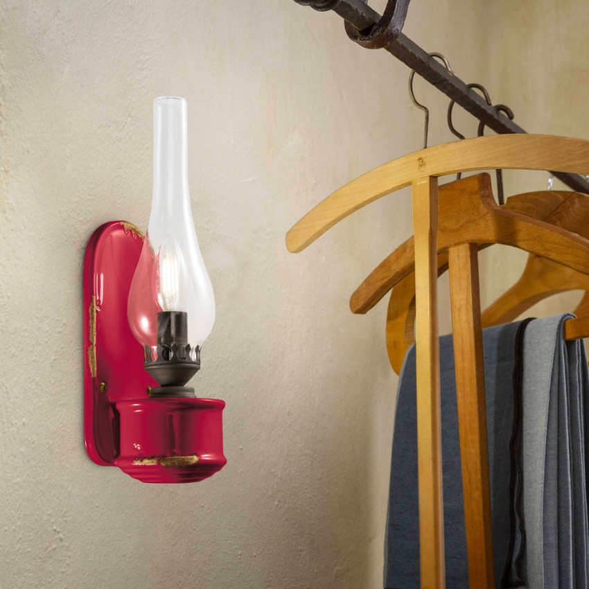 Wandlamp keramiek industrieel design vintage AP2 Aanbieding Wandlamp keramiek industrieel design vintage AP2 Aanbieding