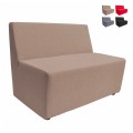 Modulaire 2-zitsbank gestoffeerd wachtruimte modern design Traveller Aanbieding