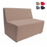 Modulaire 2-zitsbank gestoffeerd wachtruimte modern design Traveller Aanbieding