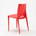 Set van 20 gekleurde stoelen Color in modern design Model
