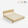 Modern design tweepersoonsbed 160x200 cm met lattenbodem en kussens Rust King Aankoop