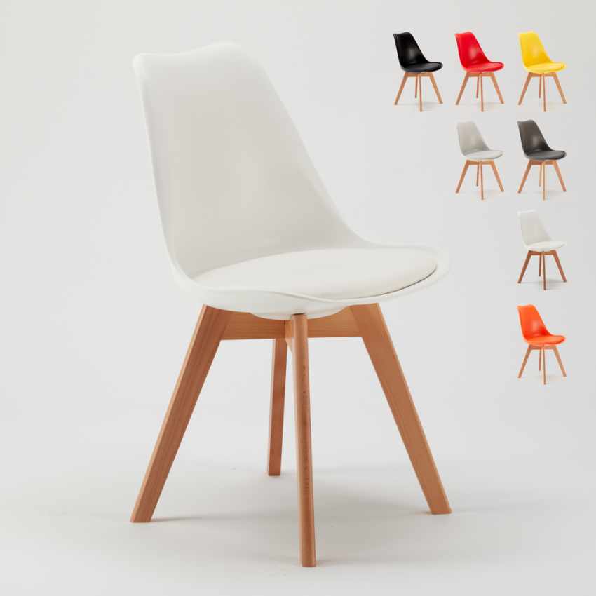 Set van 20 stoelen Goblet in Scandinavisch design met kussen Catalogus Set van 20 stoelen Goblet in Scandinavisch design met kussen Catalogus