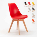 Set van 20 stoelen Goblet in Scandinavisch design met kussen Afmetingen