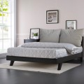 Modern design tweepersoonsbed 160x200 cm met lattenbodem en kussens Rust King Aanbieding