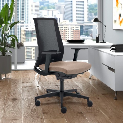 Chaise de bureau ergonomique fauteuil design tissu respirant Blow T