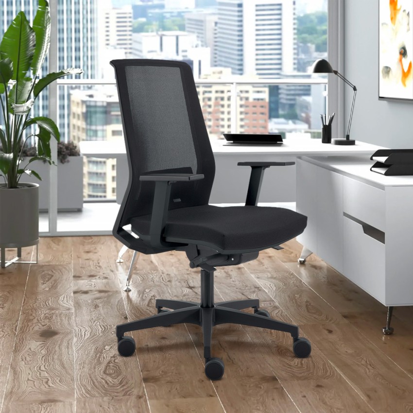 Ergonomische bureaustoel met ademende mesh en modern design Blow Aanbieding Ergonomische bureaustoel met ademende mesh en modern design Blow Aanbieding