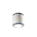 Plafondlamp keramiek klassiek design art deco Trieste PL Aanbod
