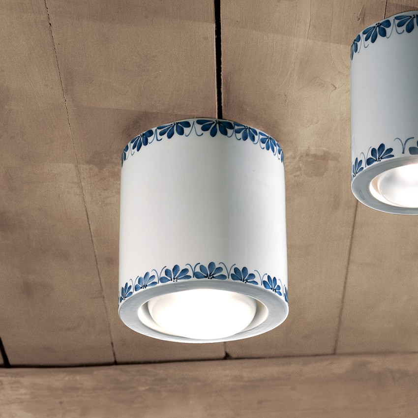Plafondlamp keramiek klassiek design art deco Trieste PL Aanbieding Plafondlamp keramiek klassiek design art deco Trieste PL Aanbieding