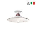 Klassieke vintage plafondlamp in keramiek, Asti PL Verkoop