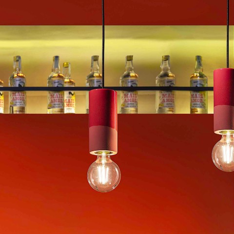 Hanglamp retro vintage design keramiek cilinder Pi-SO-XL Aanbieding
