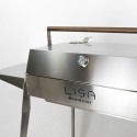 Etna RVS Indirecte Kookset voor Houtskoolbarbecue Keuze