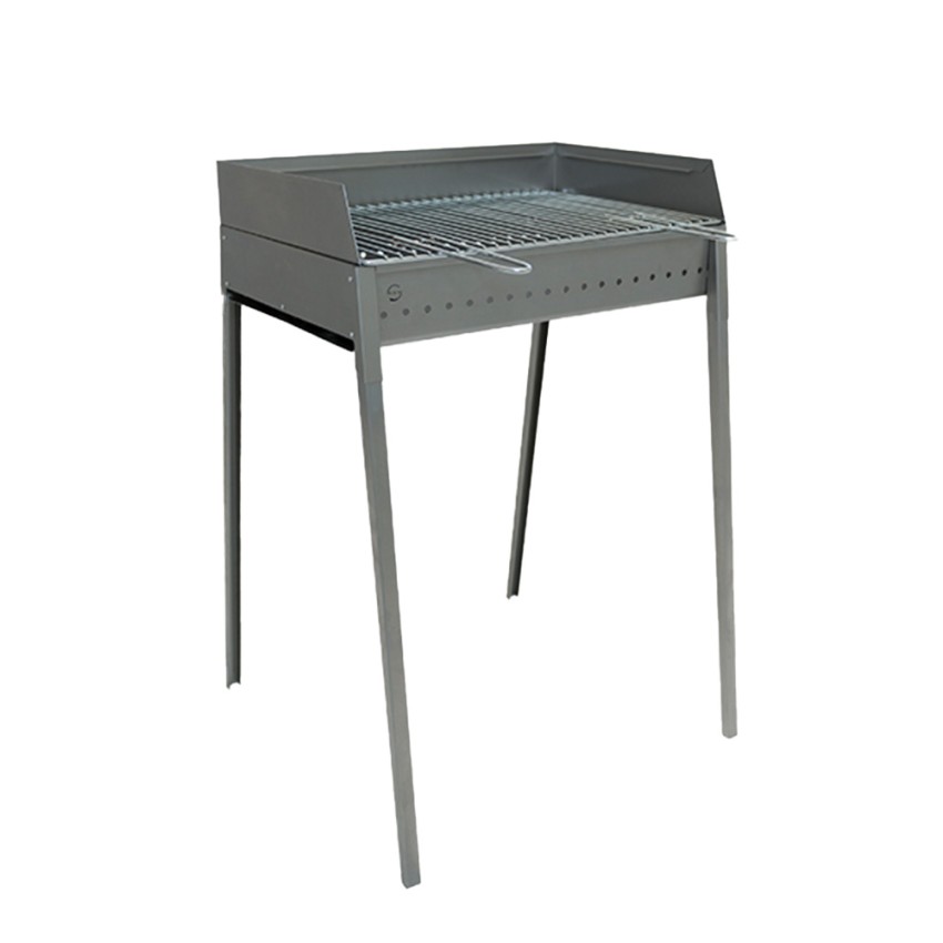 Draagbare houtskoolbarbecue van ijzer 60x40cm Vesuvio Aanbieding Draagbare houtskoolbarbecue van ijzer 60x40cm Vesuvio Aanbieding