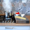 Kookplaat afdekking fornuis branders roestvrij staal Plan Plus Aanbieding