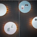 Applique murale design moderne style minimaliste Luna 