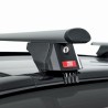 Universele dakdragers auto's met open geïntegreerde rails Alu Viva 4 135 Korting
