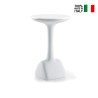 Table d'appoint haute ronde pour tabourets 99 cm polyéthylène design Armillaria T1 Vente