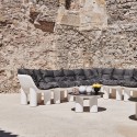 Modulaire hoekfauteuil polyethyleen modern design bar Atene P2 Aanbieding