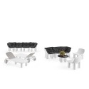 Moderne design ligbed voor zwembad en tuin polyethyleen Atene L2 Keuze