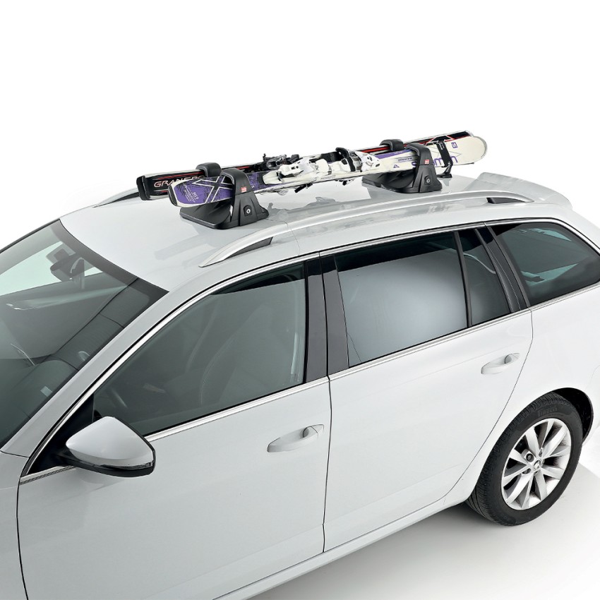 Sko Porte-skis magnétique universel avec toit de voiture antivol