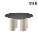 Table basse ronde pour extérieur jardin terrasse design Atene T1 Choix