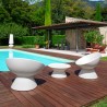 Ronde salontafel modern design terras tuin Fade T1-C Aankoop