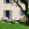 Design fauteuil van polyethyleen voor binnen en buiten tuin Fade P1 Aanbieding