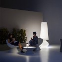 Design fauteuil van polyethyleen voor binnen en buiten tuin Fade P1 Karakteristieken