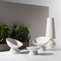 Design fauteuil van polyethyleen voor binnen en buiten tuin Fade P1 Kosten