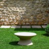 Ronde lage design salontafel voor tuin Fade T1-C Plus 