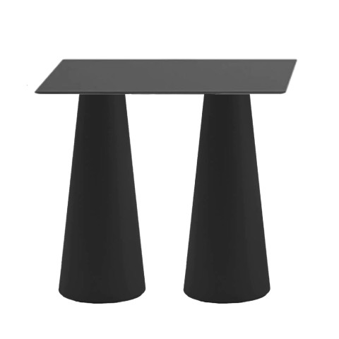 Table haute rectangulaire pour tabourets design intérieur extérieur Fura T2-H Promotion