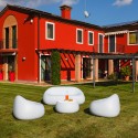Fauteuil pour extérieur jardin terrasse polyéthylène design moderne Gumball P1 