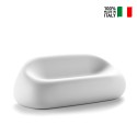 Canapé d'extérieur 2 places design polyéthylène jardin terrasse Gumball D1 Vente