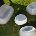 Canapé d'extérieur 2 places design polyéthylène jardin terrasse Gumball D1 