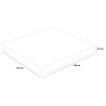 Veradea Giusto Afritsbare Tweepersoonsmatras 20 cm 160x190 cm Kosten