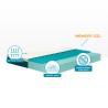 Matras anderhalf Memory Foam 25cm 120x190cm Memory Gel Veradea Korting