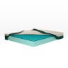 Matras anderhalf Memory Foam 25cm 120x190cm Memory Gel Veradea Voorraad