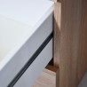 Bureau d'étude rangement 4 tiroirs design moderne bois KimDesk Remises