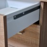 Bureau d'étude rangement 4 tiroirs design moderne bois KimDesk Catalogue
