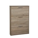 KimShoe 3SS Schoenenrek voor 9 Paar, 3 Deurs, Ruimtebesparend Hout Design Aanbod