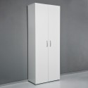 Moderne witte multifunctionele kast met 5 vakken voor woonkamer KimSpace 5WS Afmetingen