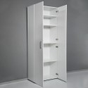 Moderne witte multifunctionele kast met 5 vakken voor woonkamer KimSpace 5WS Aanbieding