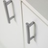 Moderne multifunctionele kast 2 compartimenten, wit, KimSpace 2WP voor woonkamer of kantoor Catalogus