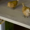 KimMopp 6OP houten multifunctionele kast met 2 deuren en 6 vakken Kortingen