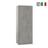 Armoire mobile multifonction 2 portes 5 étagères design moderne Arnes Catalogue